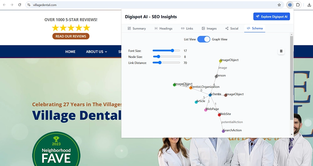 Dental SEO Schema Markup