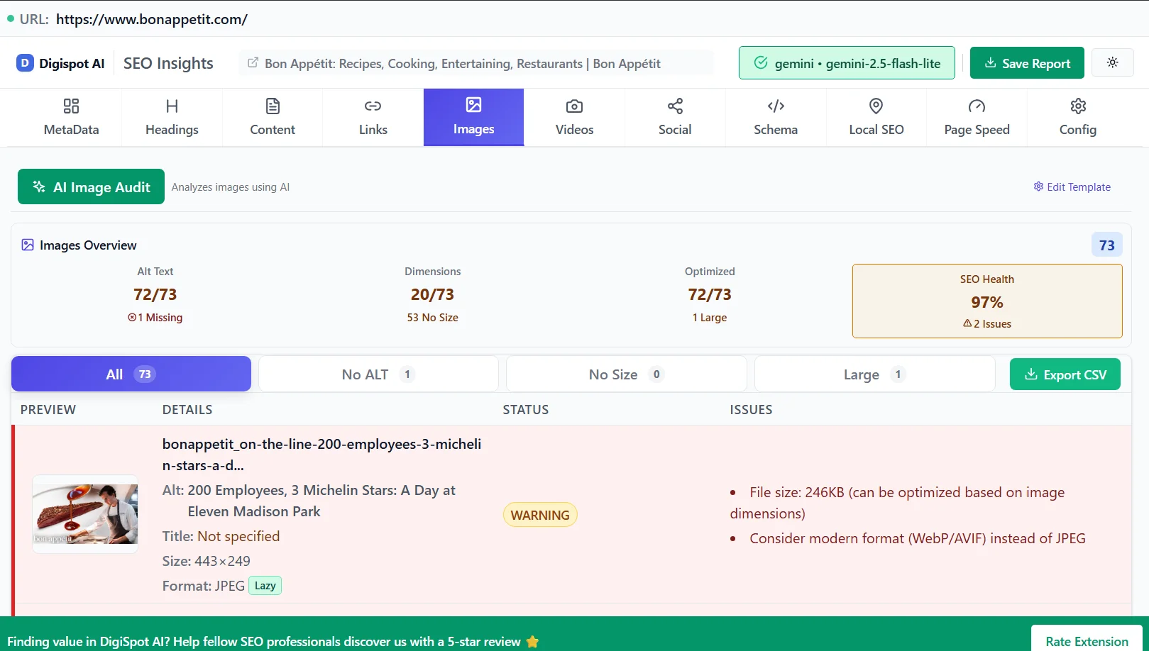 Image optimization at the edge for faster loading