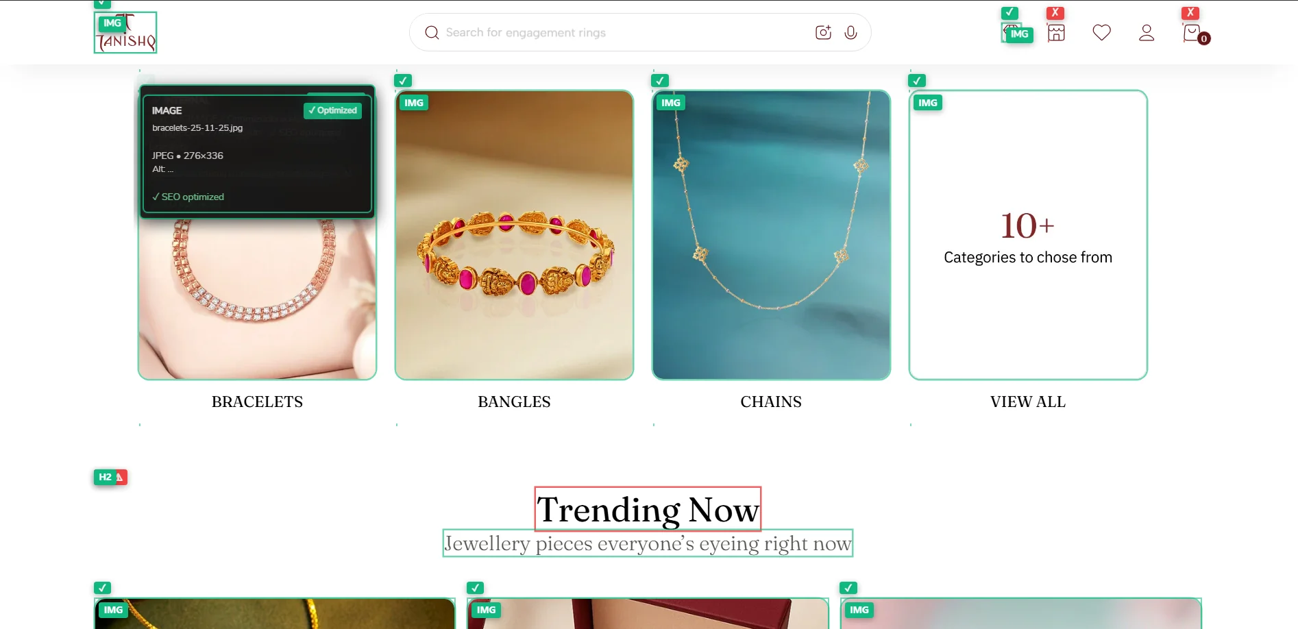 Targeted SEO keywords for the jewelry industry to boost online visibility