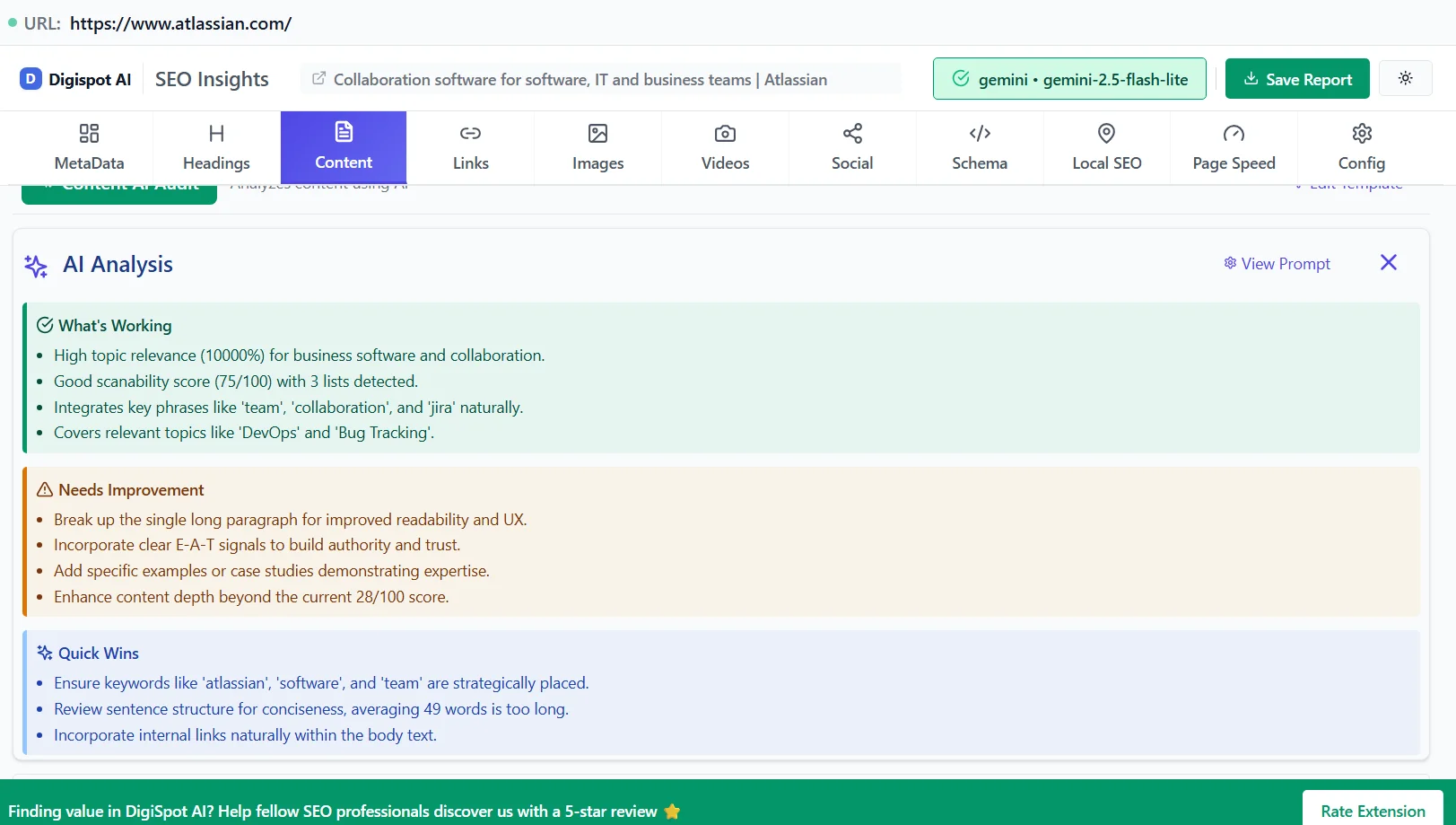 AI semantic gap analysis for content optimization