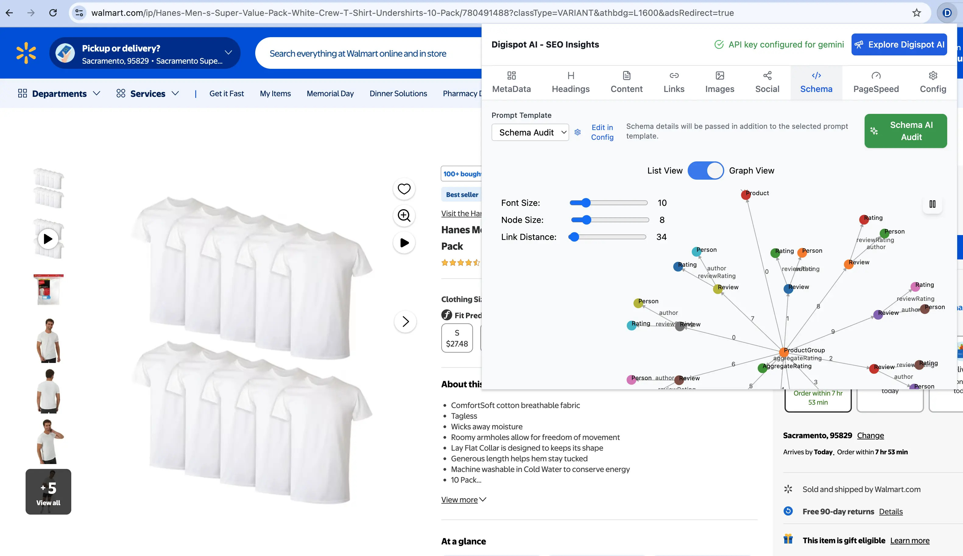 Schema markup on page seo