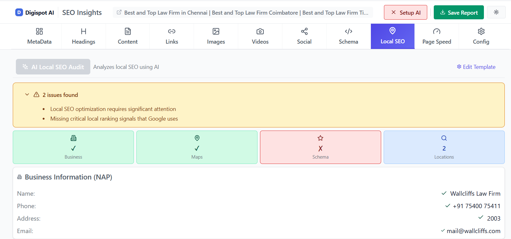 Local Seo for law Firm
