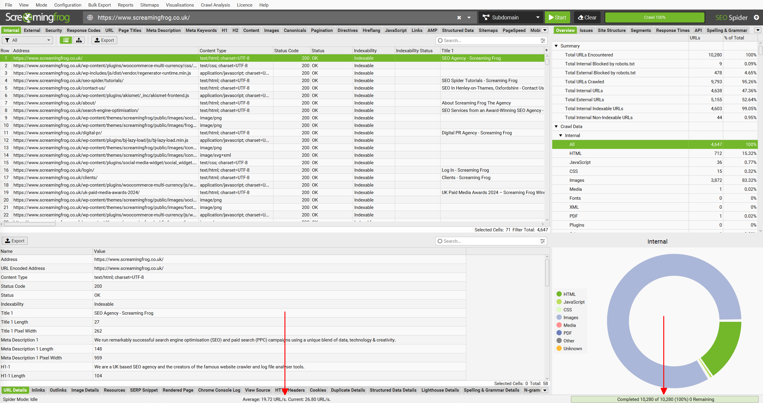 Screaming Frog SEO Spider: Website Crawler
